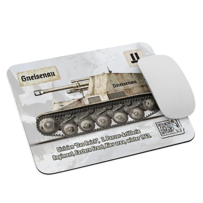 Sd.Kfz. 124 Wespe Mouse Pad by Igor Donchik 01