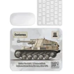 Sd.Kfz. 124 Wespe Mouse Pad by Igor Donchik 01