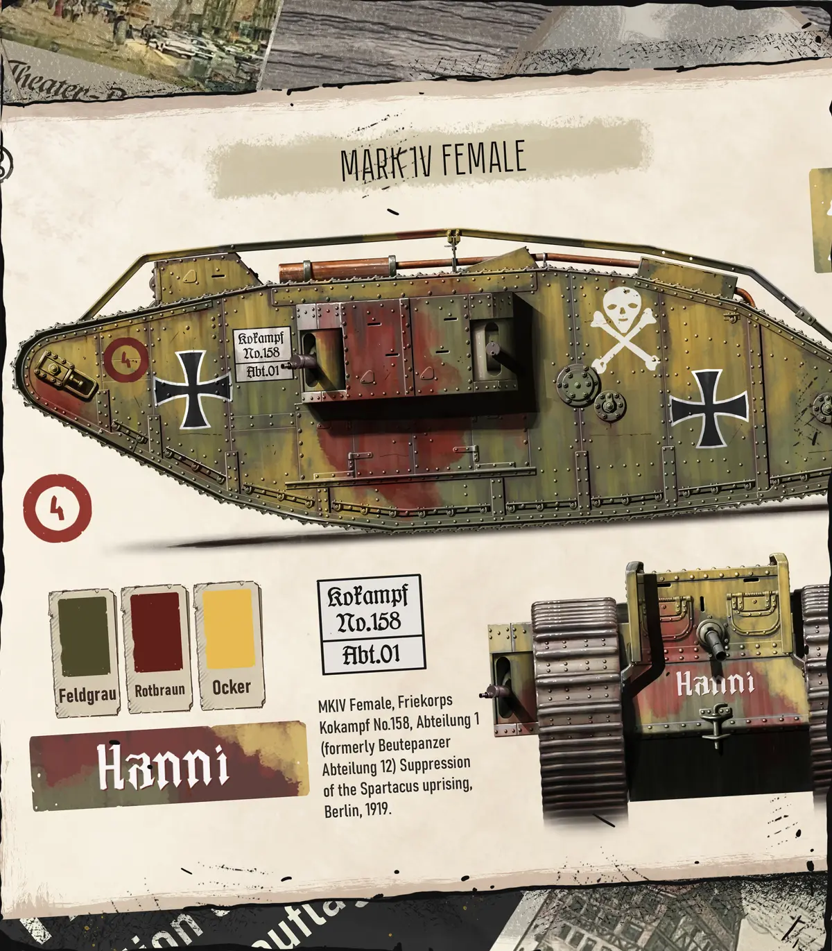 Mark IV Tank by Igor Donchik