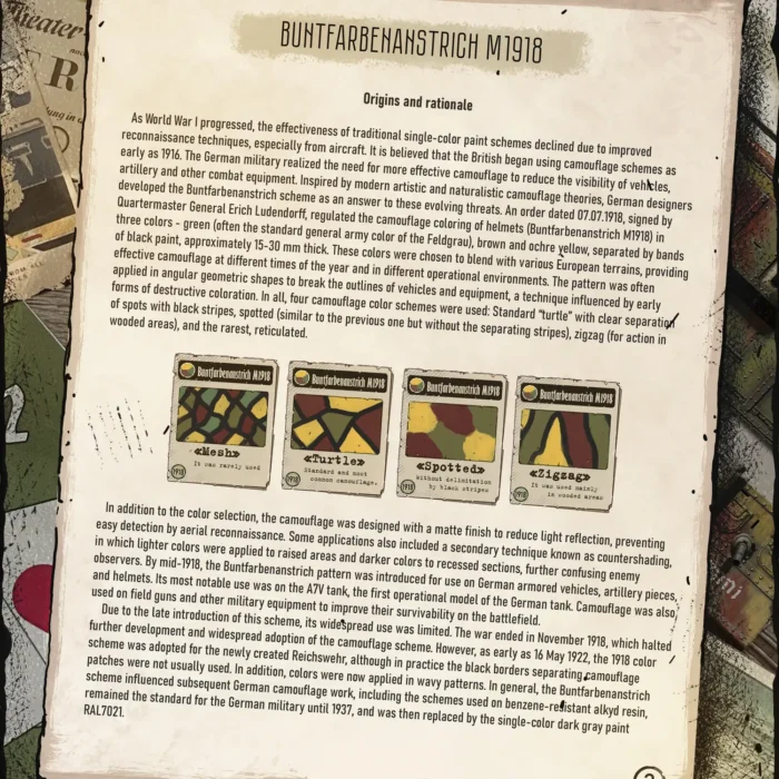 Panzer Camo Reichswehr Division Book Page