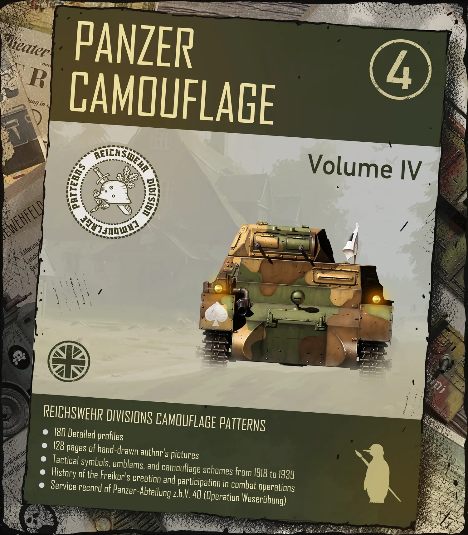 Panzer Camouflage Vol 4 Book Cover