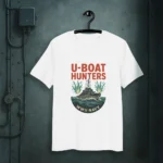 Unisex organic cotton t-shirt “U-Boat Hunters”