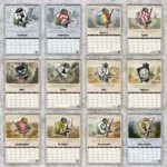 German Divisions Wall Calendar 2026