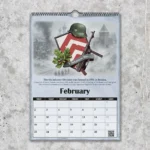 German Divisions Wall Calendar 2026 February