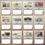Chernobyl Disaster 2026 Wall Calendar
