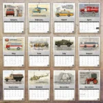 Chernobyl Disaster 2026 Wall Calendar