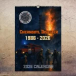 Chernobyl Disaster 2026 Wall Calendar