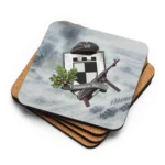 1. Infanterie Division Cork-back coaster